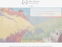 Tablet Screenshot of johnatkinsonbooks.co.uk